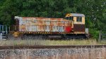 Unknown switcher at the Pickens Railway "Graveyard" 